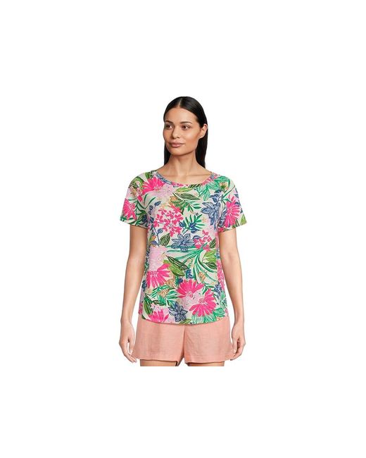 Lilly Pulitzer Black Key West Top Blouse, Cotton/Modal/Spandex