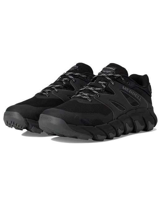 Merrell Black Maipo Explorer Aerosport Shoes, Synthetic/Textile for men