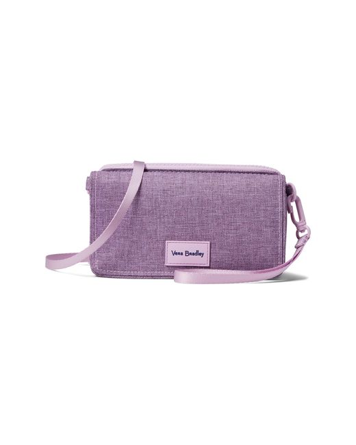 Vera Bradley Synthetic Recycled Lighten Up Reactive Compact Crossbody