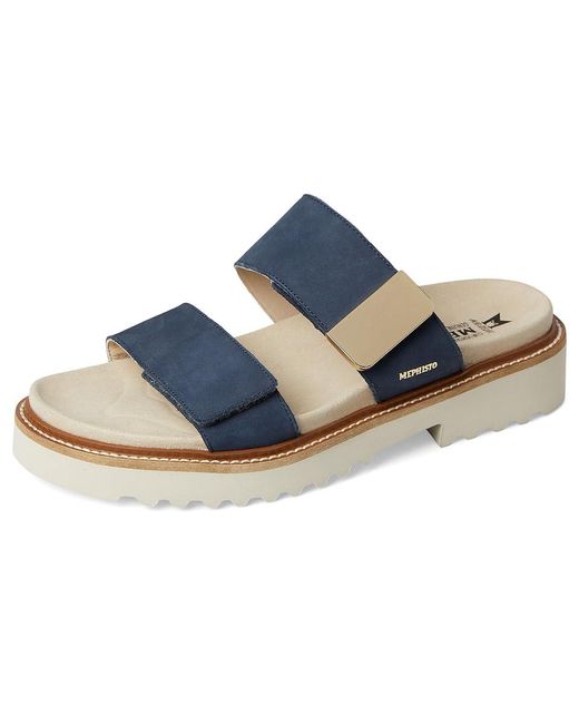 Mephisto Blue Vonny Sandals Eu 36 (Us 6) B