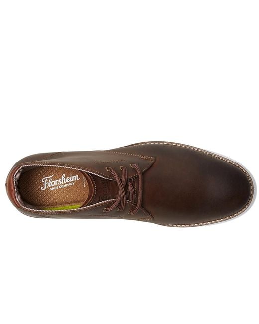 Florsheim Vibe Plain Toe Oxford ( Crazy Horse) Shoes In Brown For Men - Foto 11