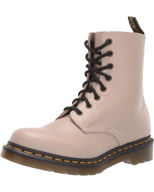 beige dr martens
