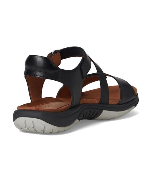Cobb Hill Black Fiah Sandals 8 B