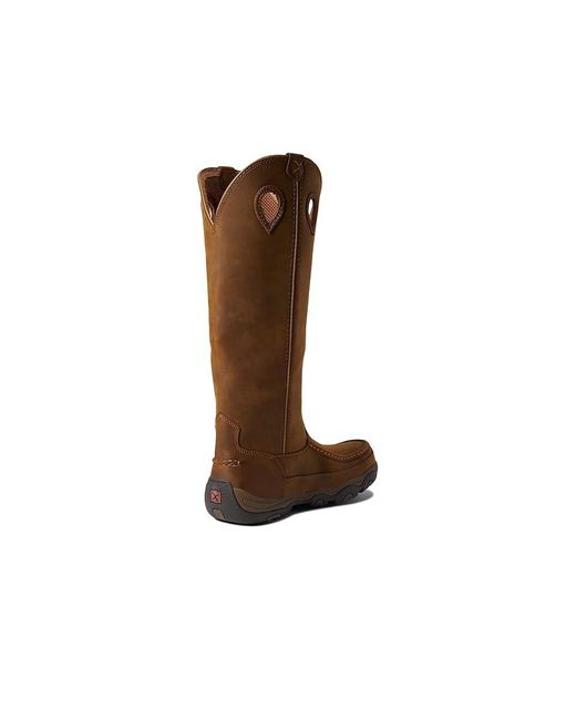 Twisted X Brown Mhkwbs1 (Distressed Saddle &Amp; Saddle) Boots for men