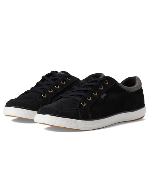 Keds Center Ii Suede in Black | Lyst