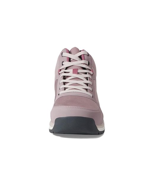 Bogs Purple Sandstone Mid Composite Safety Toe (Misty Rose) Shoes