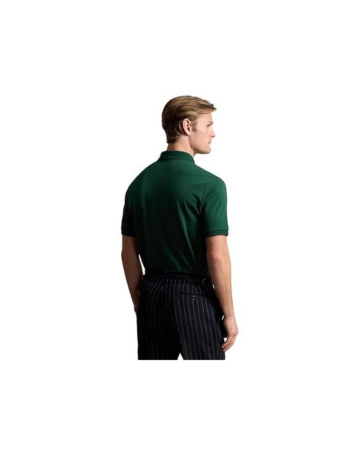 Polo Ralph Lauren Green Custom Slim Fit Soft Cotton Polo (Lifeboat) Clothing for men