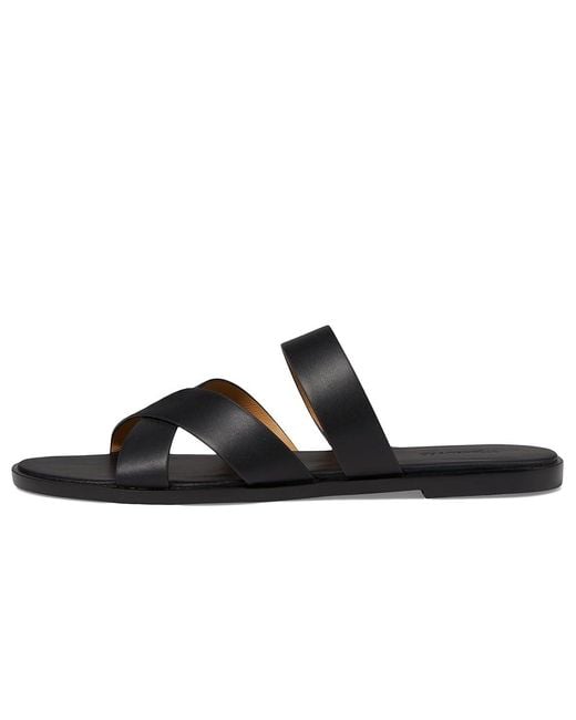 Madewell Black Trace X Band Sandals (True) Sandals