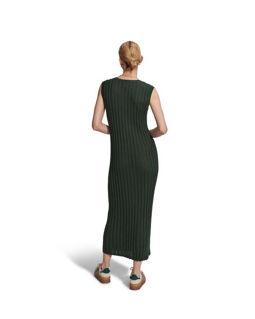 Varley Green Christine Knit Maxi Dress