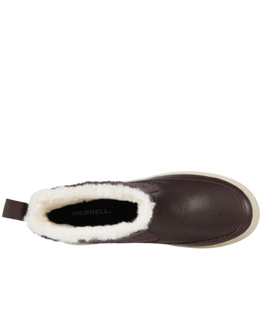 Merrell Haven Bluff Polar Waterproof in Brown - Lyst