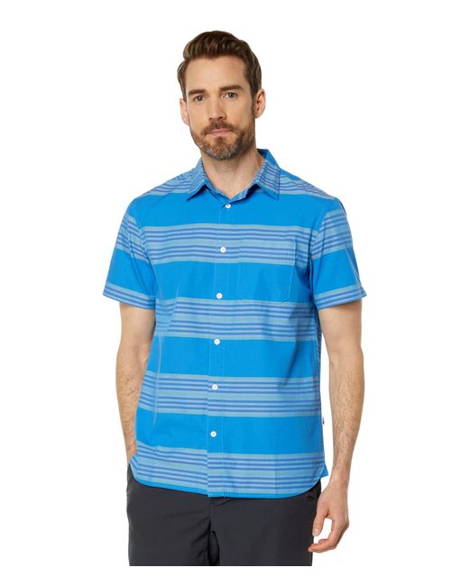 The North Face Blue Baytrail Yarn-dye Shirt for men