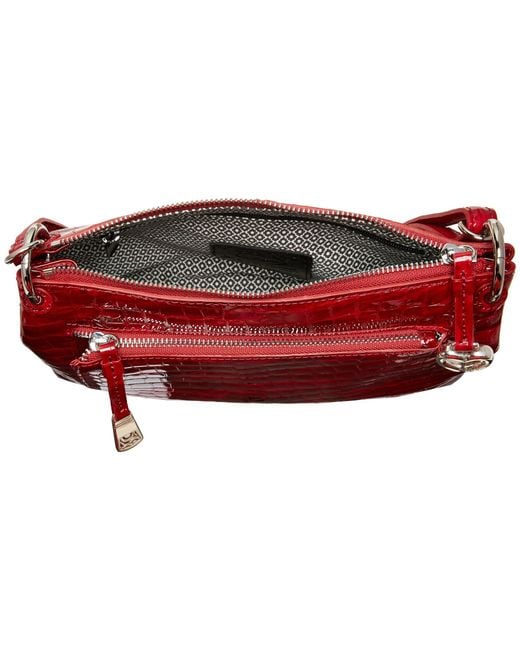 Brighton Bria Shine Messenger in Red Lyst