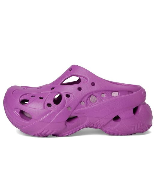 CROCSTM Purple Caged Clogs Clog Shoes, Eva