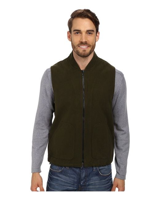 Filson Moleskin Vest/liner (dark Green) Men's Vest for Men | Lyst