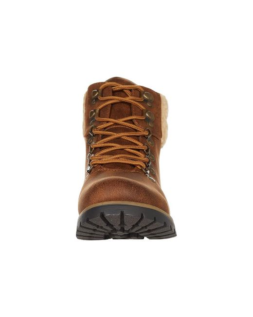 White Mountain Brown Cliffs By Mountain Pathfield (Light/Fabric/Fleece) Shoes