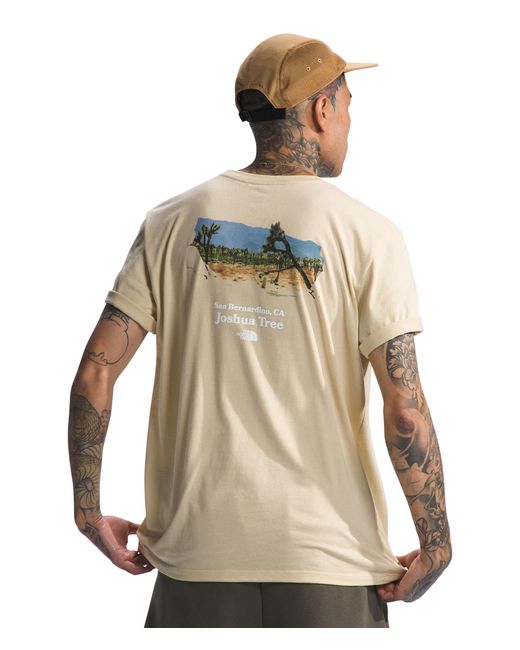 The North Face Natural Short Sleeve Places We Love Tee for men