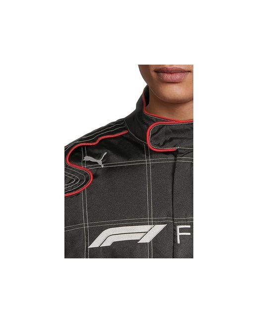 PUMA Black Formula 1 Lifestyle Racing Jacket Jacket Polyester for men