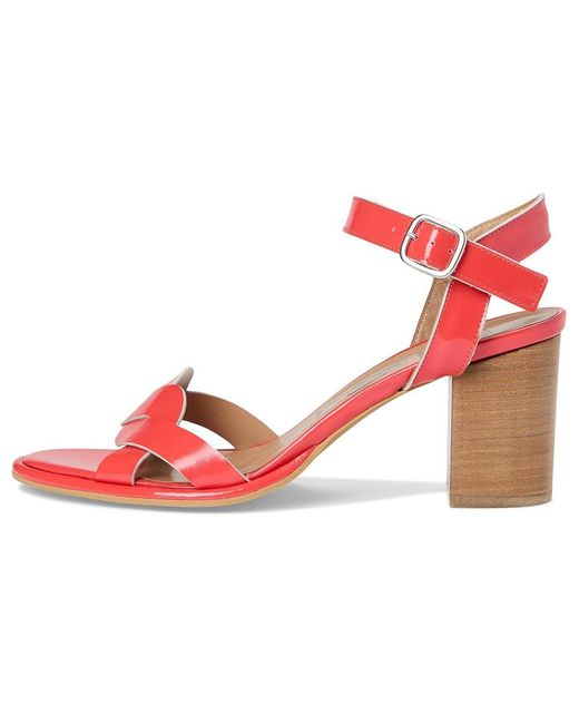 Fly London Red Moji263Fly Sandals, Leather/Rubber
