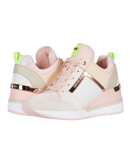 georgie leather trainer