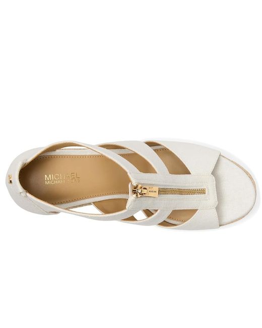 MICHAEL Michael Kors Black Etta Wedge Wedge Shoes