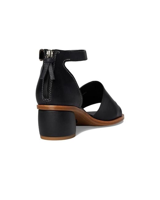 Söfft Black Colby Sandals 10 M (B) Leather