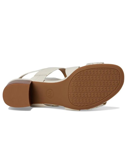 MICHAEL Michael Kors Metallic Vera Flex Mid Sandal Sandals, Leather