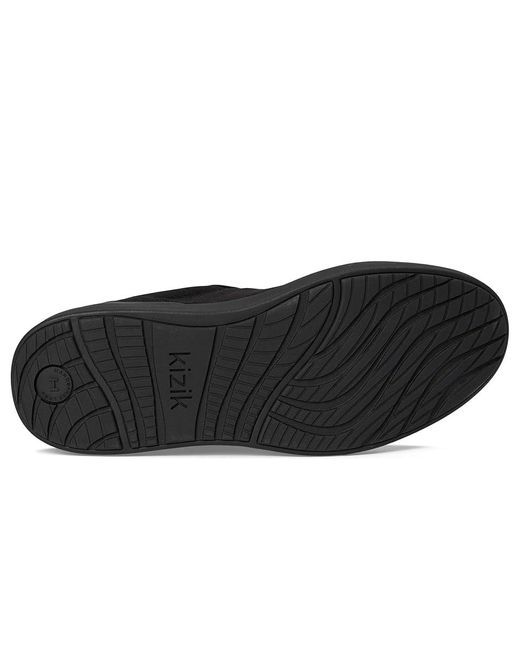 KIZIK Black Prague 2 Hands-Free Shoes, Canvas/Rubber/Suede for men