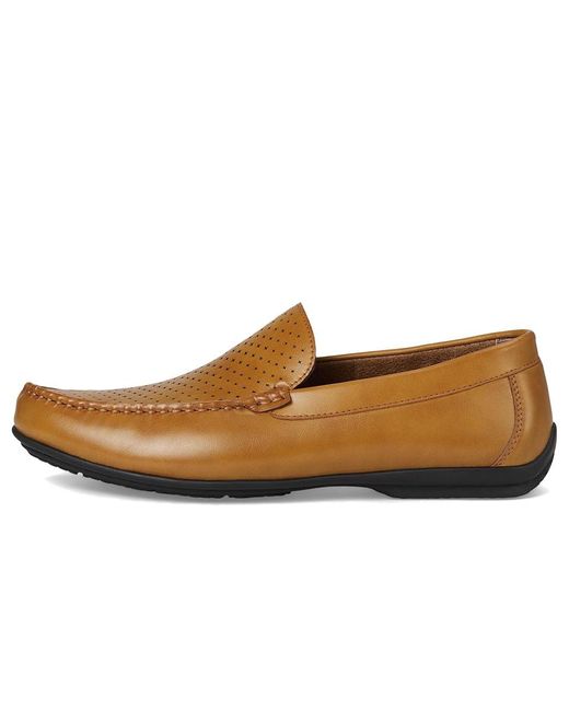 Stacy Adams Brown Conroy Moc Toe Driver Lace-Up Boots for men