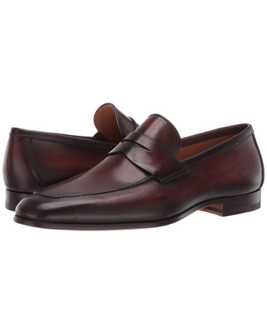 Magnanni Shoes Brown Reed for men