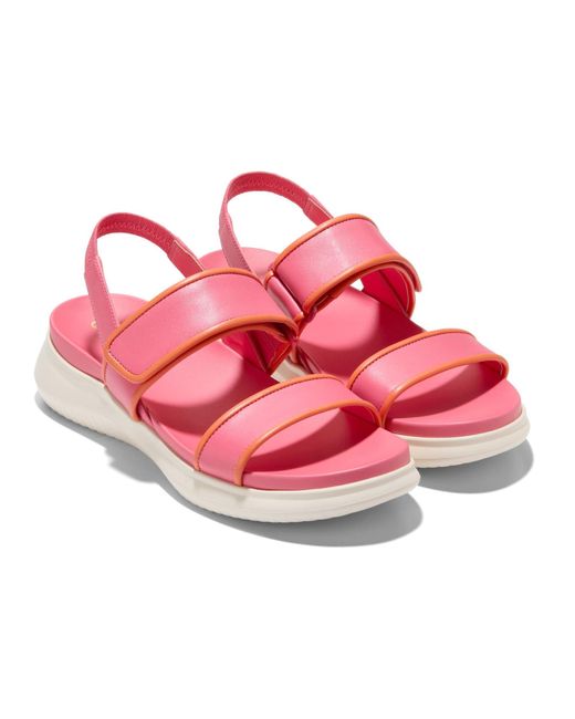 Cole Haan Pink Zerogrand Meritt Sandals