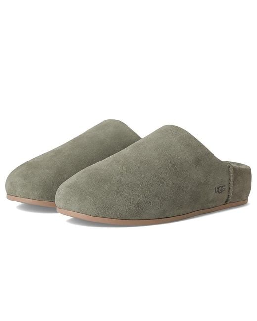 Ugg Gray Elea Slip-On Slippers 10 B