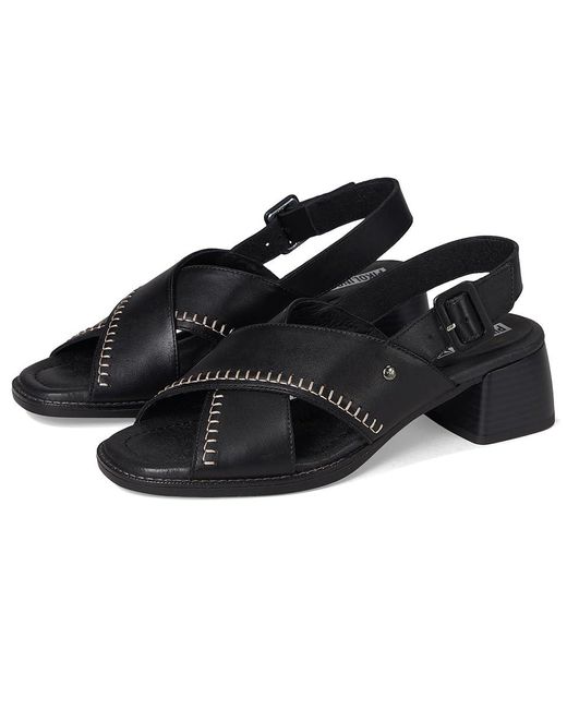 Pikolinos Black Oliva W2G Sandals Eu 39 (Us 8.5-9) B