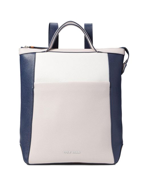A Grand Ambition Chapter 1 Cole Haan Grand Ambition Leather Convertible Backpack in Purple | Lyst