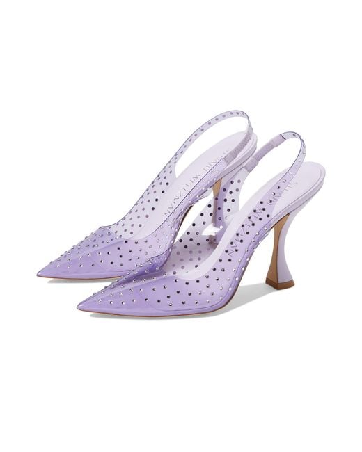 stuart weitzman glam wrap flats