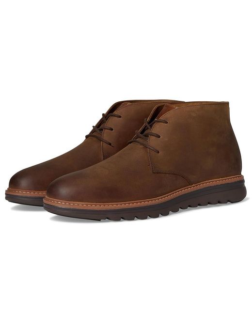Johnston & Murphy Brown Braxton Chukka Boots 14 M (D) Leather for men