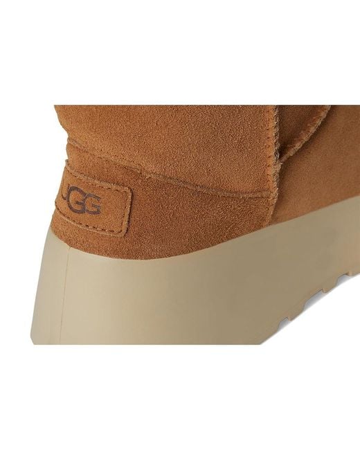 Ugg Brown Classic Streetscape Boots Chestnut/Mustard Seed 6 B
