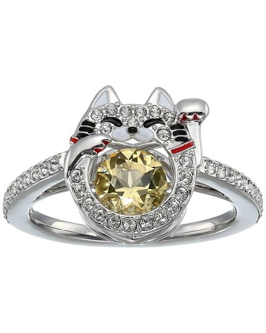Swarovski cheap cat ring