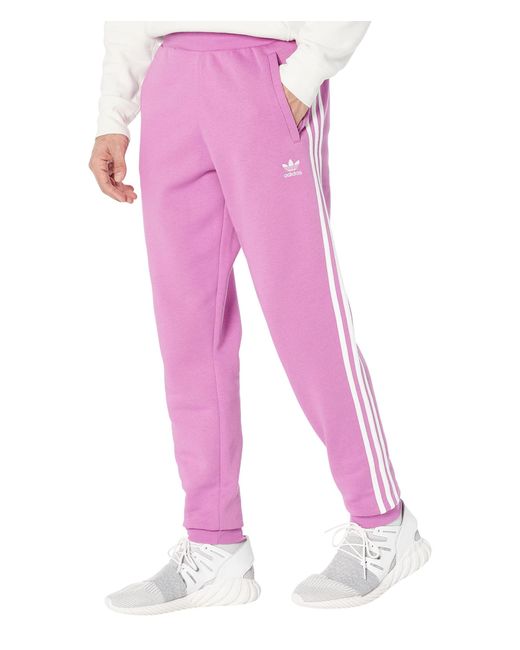 adidas Originals Big Tall 3-stripes Pants in Pink for Men | Lyst