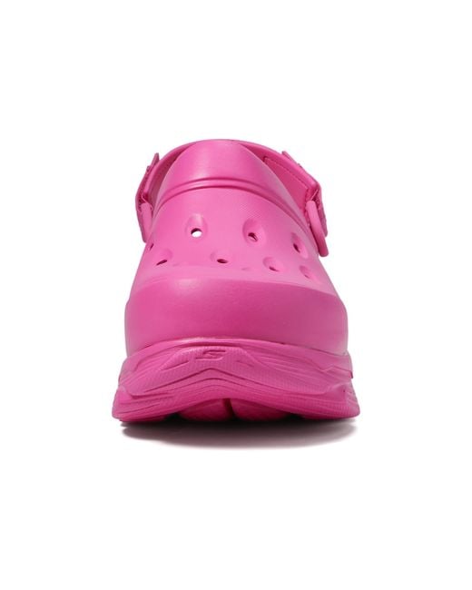 Skechers Pink Foamies Max Cushionin With Removable Strap