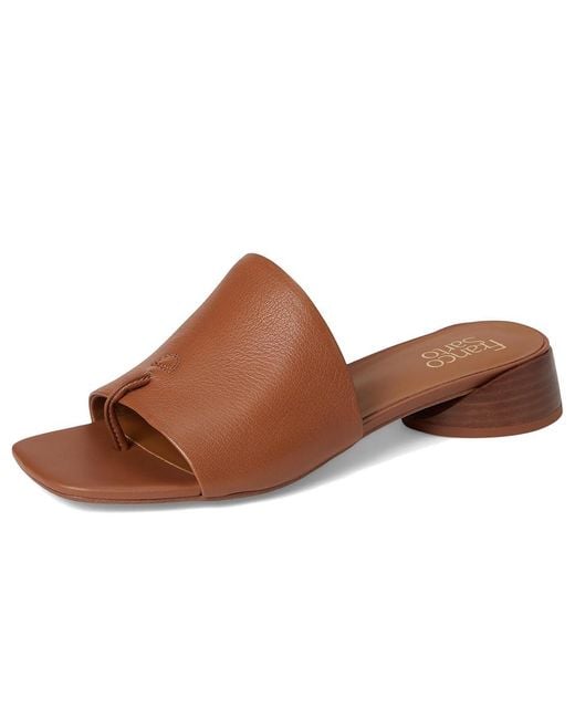 Franco Sarto Brown Loran Shoes, Leather