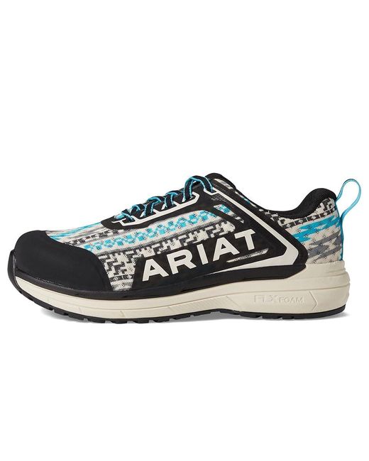 Ariat Black Outpace Ct ( Aztec) Shoes
