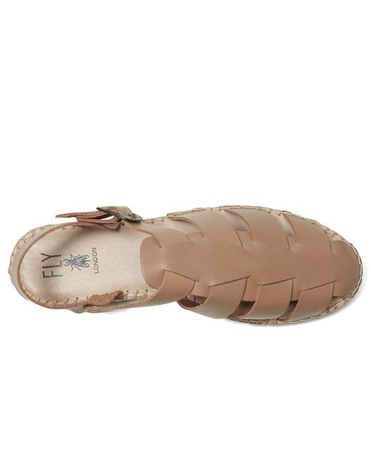 Fly London Metallic Sowa551Fly Sandals, Leather/Rubber