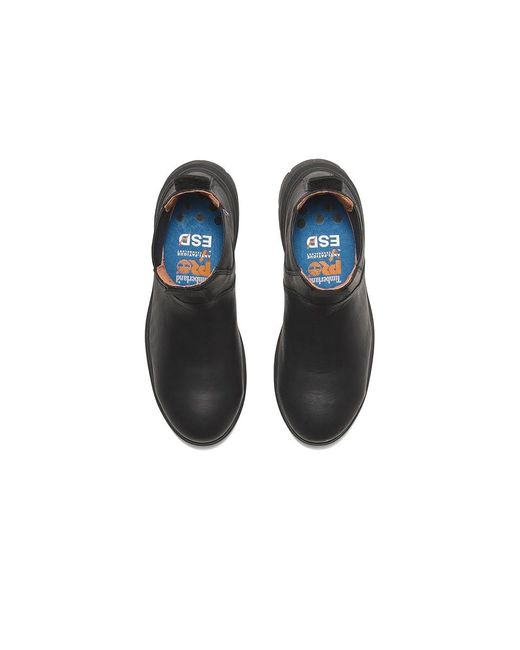 Timberland Black Birchline Chelsea Composite Safety Toe Static Dissipative ( Escape) Work Boots