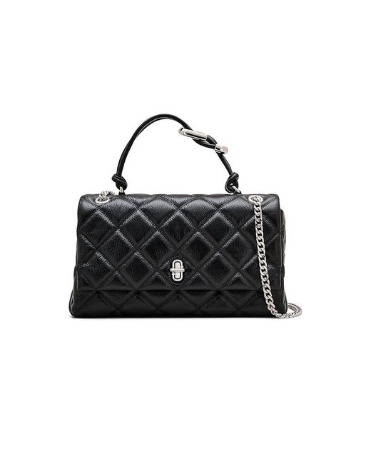 Marc Jacobs Black The Quilted Dual Convertible Shoulder Bag Handbags, Leather
