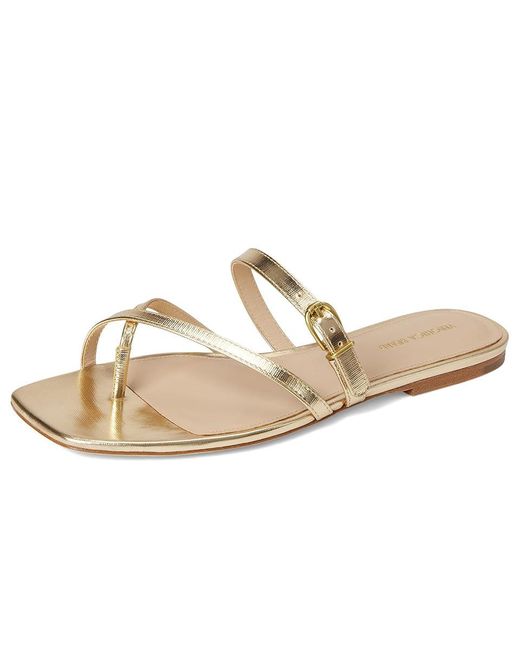 Veronica Beard Metallic Marthe Wedge Shoes