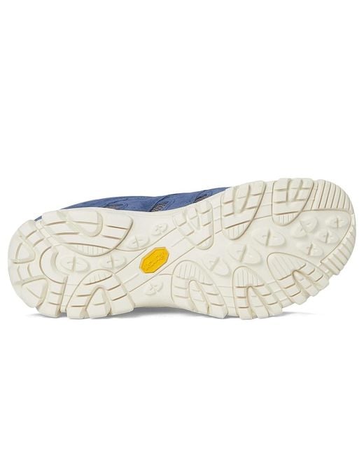 Merrell Blue Moab 3 Shoes, Leather/Suede/Textile for men