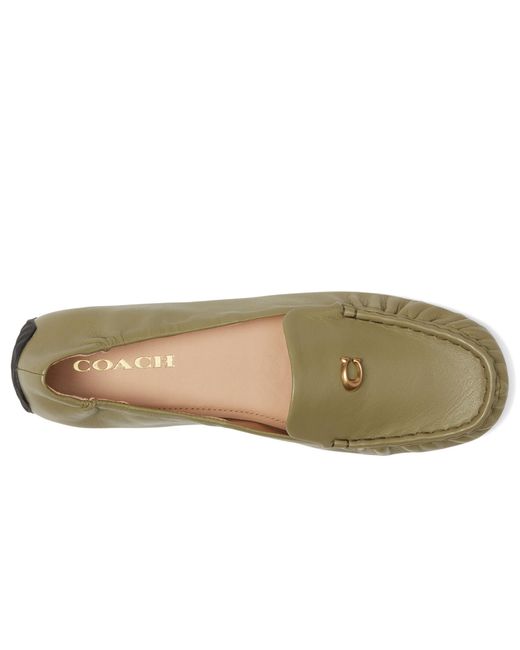 COACH Green Ronnie Loafer