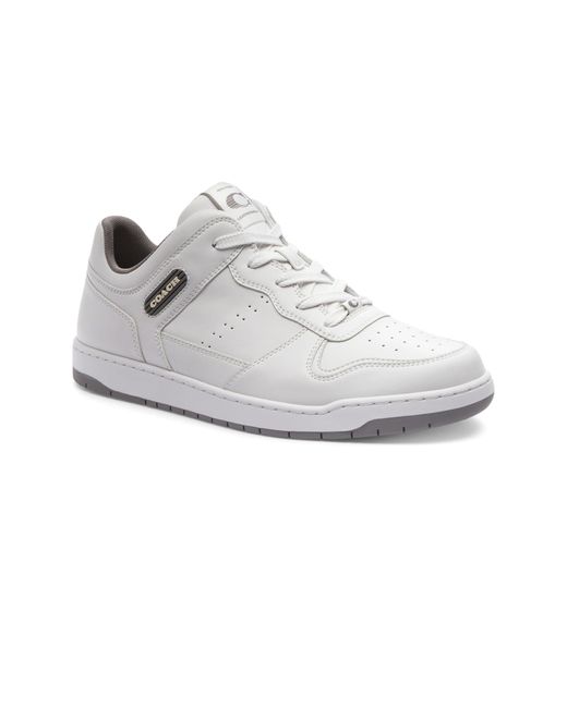 COACH White Non Tech Athletic C201 Sneaker In Leather for men