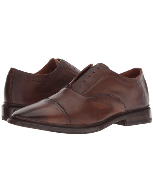 frye paul bal leather oxford