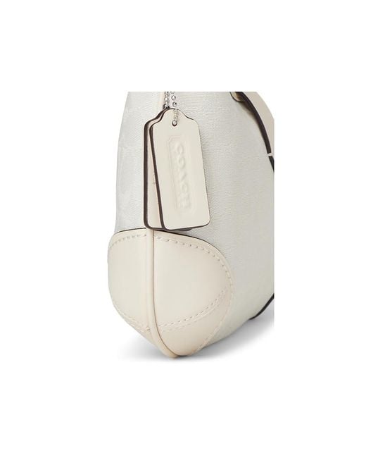 COACH Black Hamptons Hobo Bag